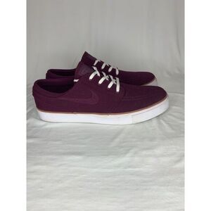 Nike SB Zoom Stefan Janoski Canvas Maroon Bordeaux Shoes Women’s 11.5 AQ7407-661